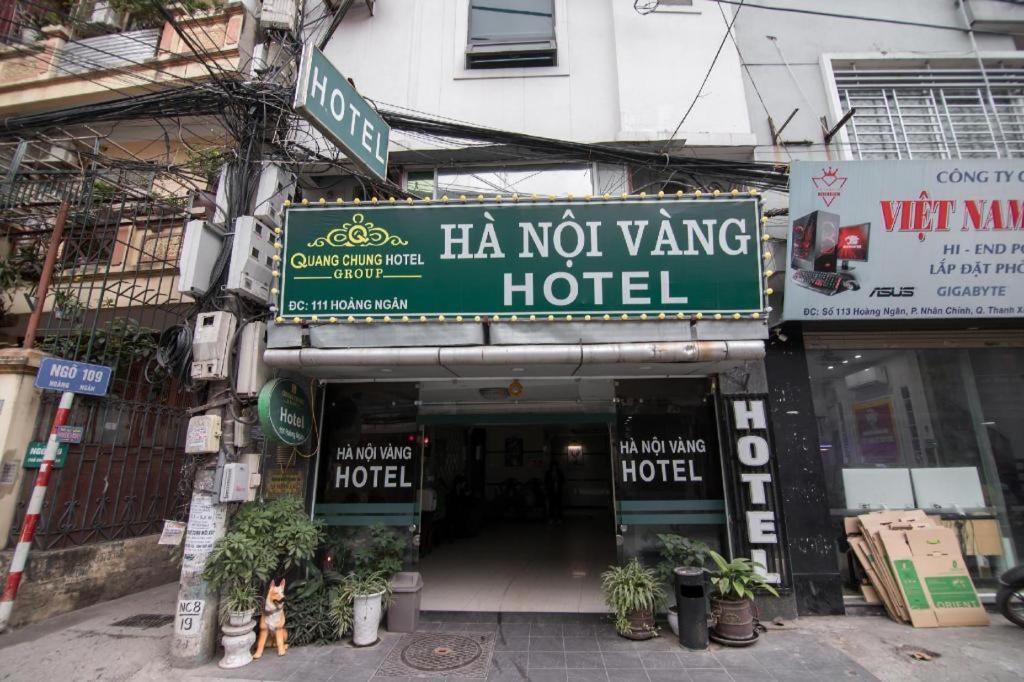 Ha Noi Vang Hotel Hoang Ngan Hanoi Zewnętrze zdjęcie